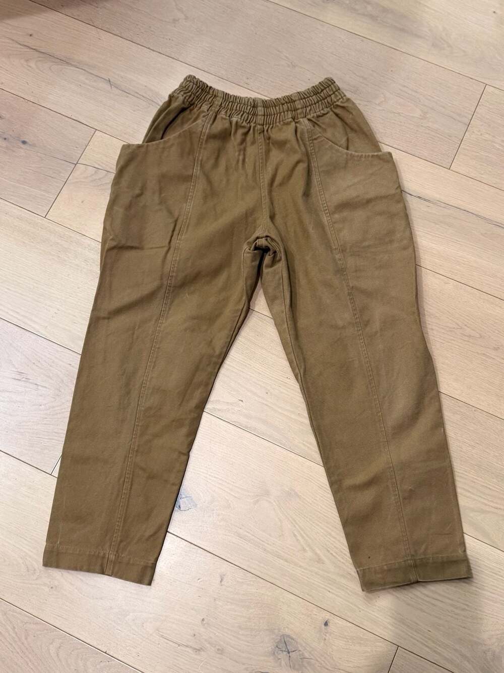 Elizabeth Suzann Brown Canvas Clyde Work Pants